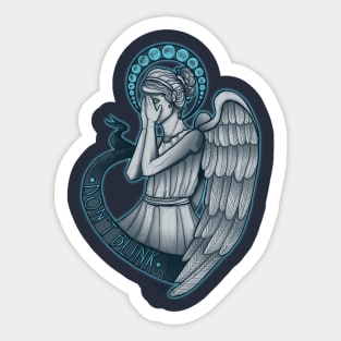 Peek a boo, Angel Sticker